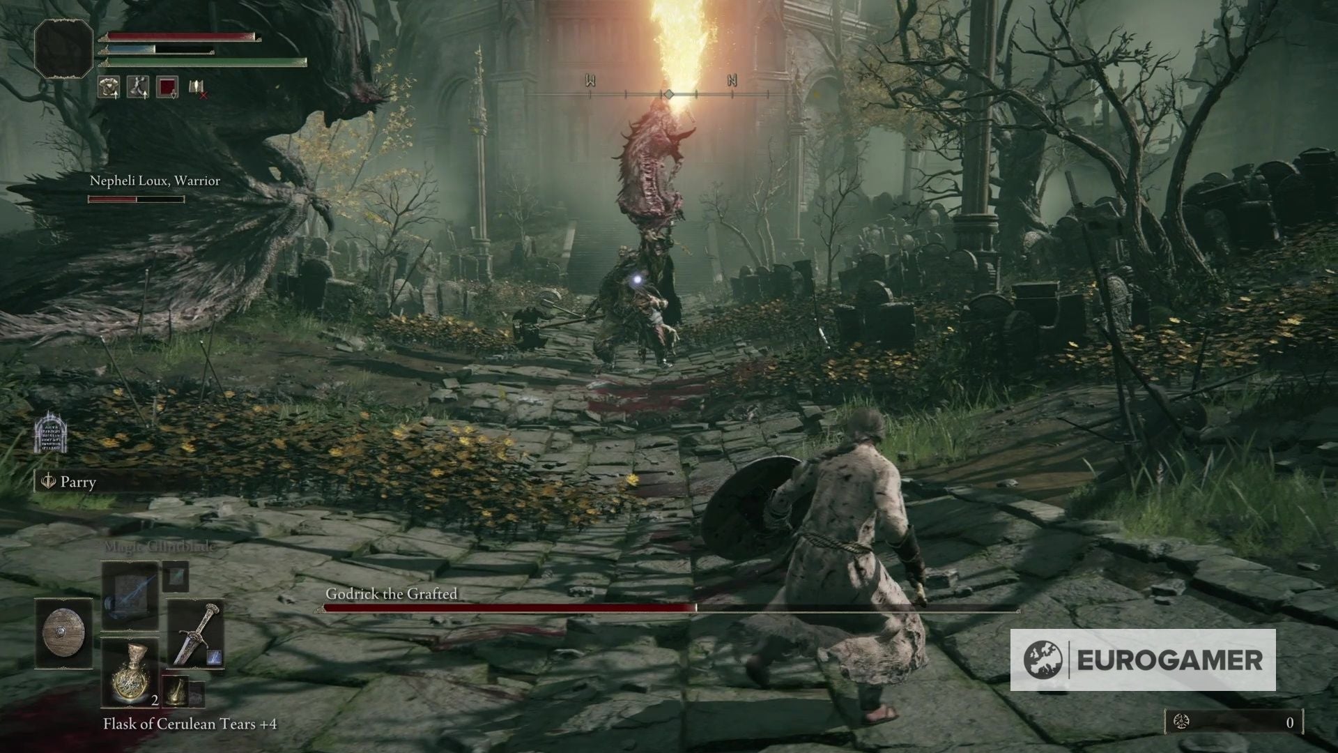 Elden Ring Godrick the Grafted tips and strategy